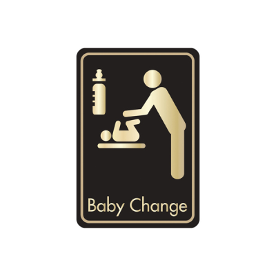Door Sign Baby Change Symbol