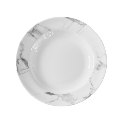 Melamine Satvario Round Rim Soup Plate 23cm