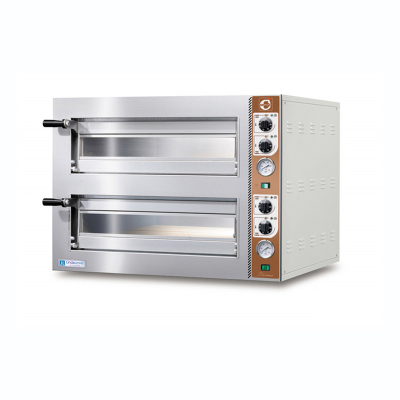 Cuppone Tiziano Economy Electric LLKTZ5202 Twin Deck Pizza Oven