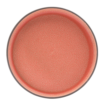 Coral Walled Plate 7" (18.5cm) (Pack 6)