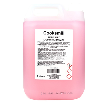 Cooksmill Pearlised Liquid Hand Soap Perfumed (5 Litre)
