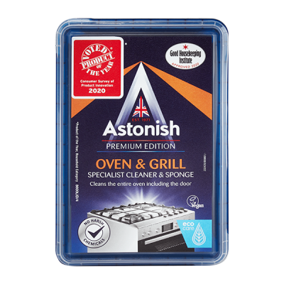 Astonish Paste Oven & Grill Cleaner & Sponge 250g