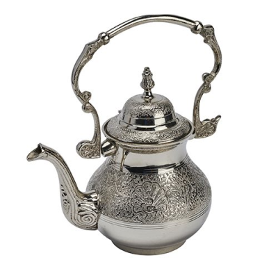 Silver Teapot with Engraving 25oz