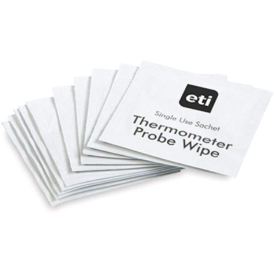 ETI Thermometer Probe Wipes Individually Packaged (Pack100)