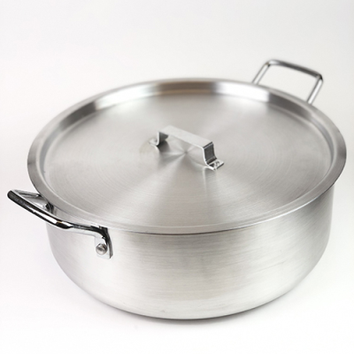 Aluminium Low Casserole/Boiling Pot 35cmx15cm