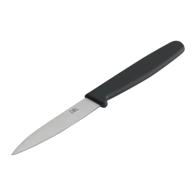 Colour Coded 3" Paring Knife Black