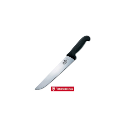 Victorinox Fibrox Handle Butchers Knife in Black 26cm