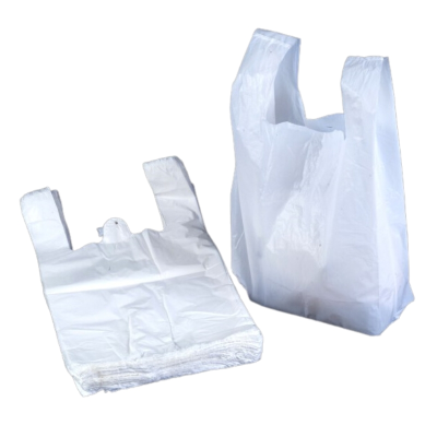 Whitehouse White HDPE Vest Carriers 320 x 450 x 550mm (Pack 1000)