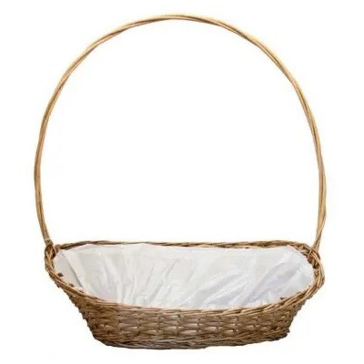 Manhattan Oval Display Basket with Handle 23"
