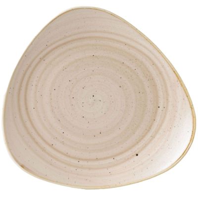 Churchill Stonecast Nutmeg Cream Lotus Plate 12" (Pack 6)