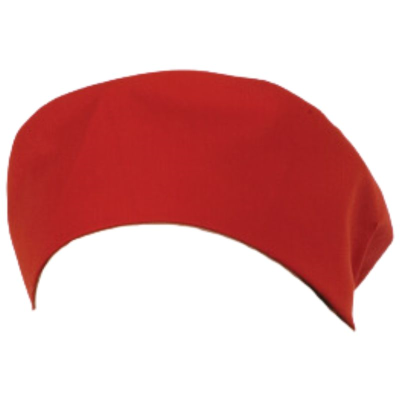 Chefs Beanie Hat in Red