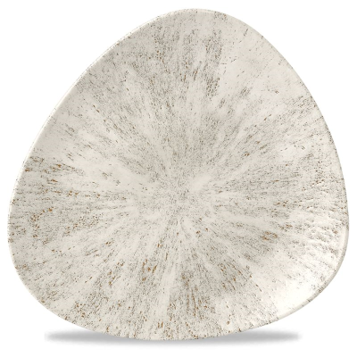 Churchill Stone Agate Grey Lotus Plate 10" (Pack 12)