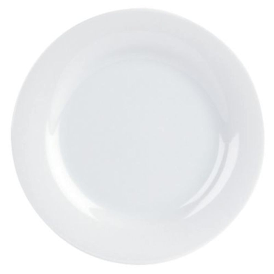 Porcelite Banquet Wide Rim Plate 17cm