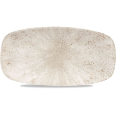 Churchill Stone Agate Grey Chefs Oblong Plate 11.75x6" (Pack 12)