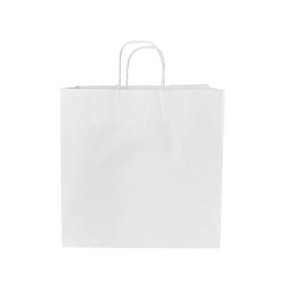 White Carrier Bags Ex-Large Twisted Handle (Pack 250)