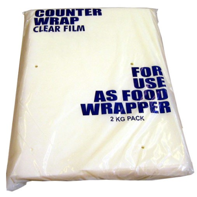 Clear Film Sheets 7.5"x10" 2kg for Food Use