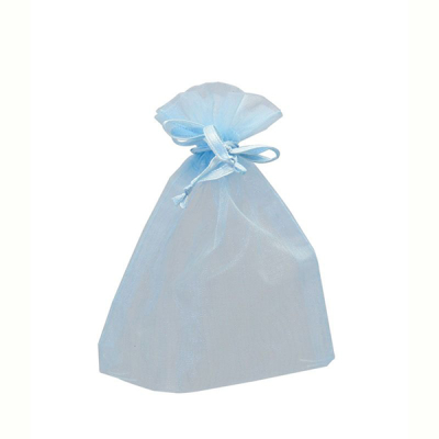 Favour Bags 9x12cm Baby Blue (Pack 10)