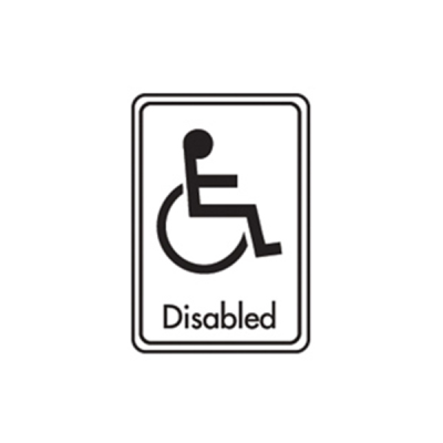 Door Sign Disabled Symbol
