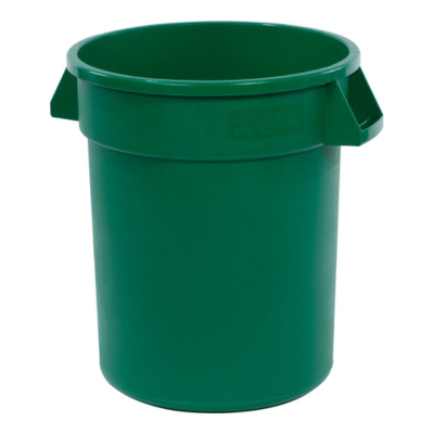 Bronco Green Round Ingredient Bin Food Container 76 Litre