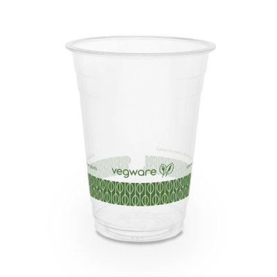 Vegware Biodegradable 16oz Standard PLA Cold Cup (Pack 50) [20]