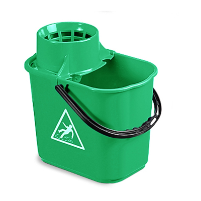 Optima Industrial Heavy Duty 12 Litre Mop Bucket Green