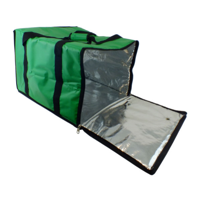 Green Insulated Pizza Delivery Bag 20" x 18" x 13"