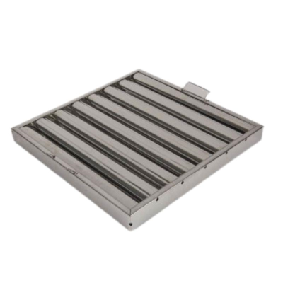 Stainless Steel Baffle Filter 395 x 495 x 48mm