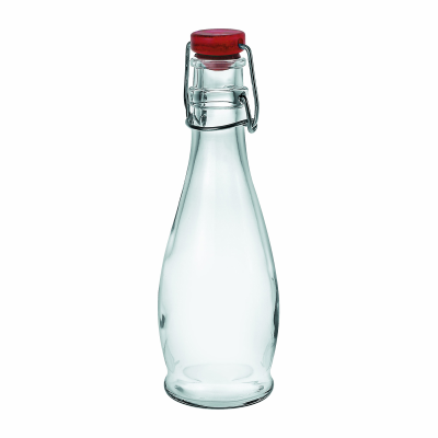 Borgonovo Indro Bottle Red Lid 335ml