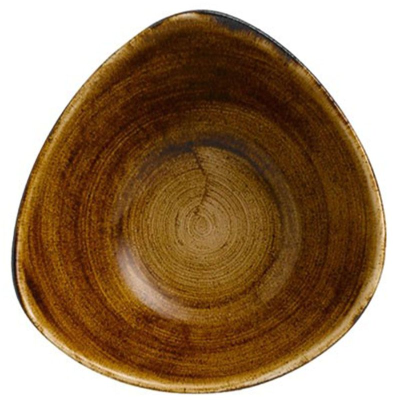 Churchill Stonecast Patina Vintage Copper Lotus Bowl 7" (Pack 12)
