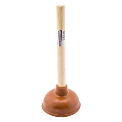 Prima Sink Plunger Wooden Handle Small 10.5cm