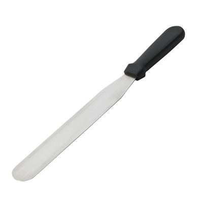 Black Handle Spatula 12"x1.5" Blade