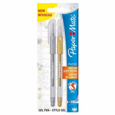 Paper Mate Gel Pen PM300 (Pack 2)