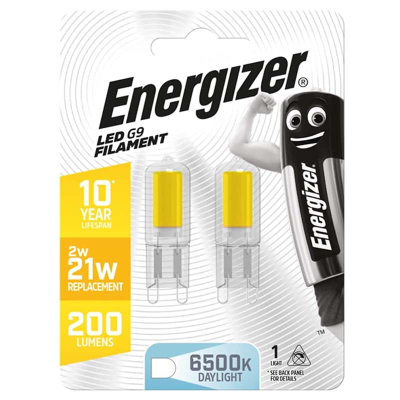 Energizer LED G9 470lm 4.2W 6,500K Day Light