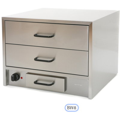 Archway BW8 Electric Food Warming Drawers 635x565x490mm 1kW