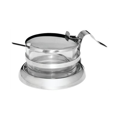 Parmesan Server & Spoon S/S Glass Frame