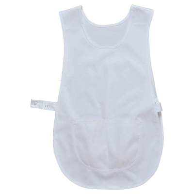 White Tabard with Pocket in Small / Medium