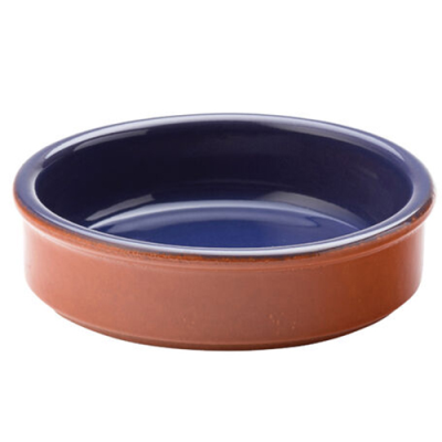 Terracotta Dark Blue Tapas Dish 4" (10cm)