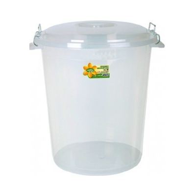 Hobby Plastic Bin with Lid Clear 22Ltr