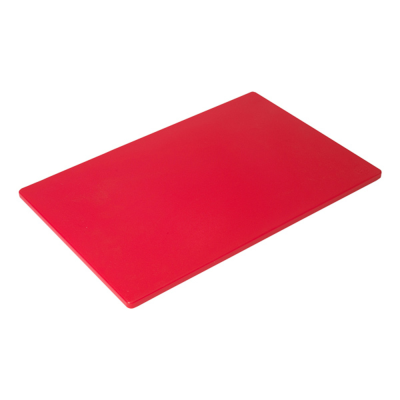 Chopping Board Low Density 12" x 18" x 0.5" Red