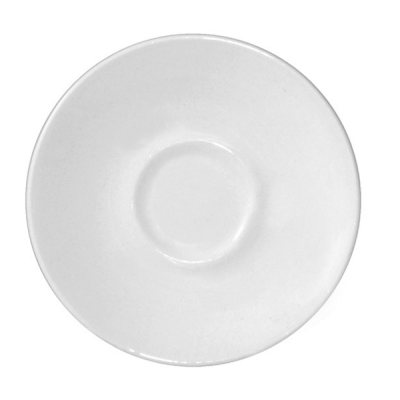 Churchil White Ultimo Coupe Saucer 4.75"