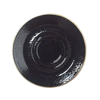 Steelite Craft Liquorice Double Well Saucer 5.75" / 14.5cm