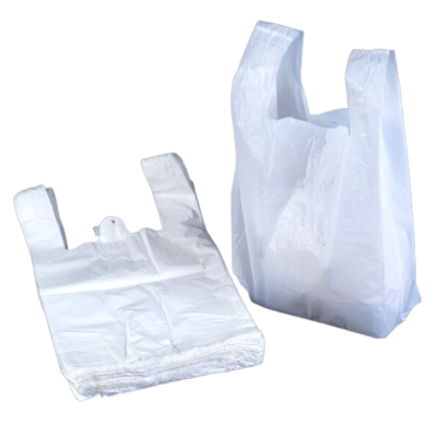 Jackson White HDPE Vest Carriers 280 x 430 x 530mm (Pack 1000)