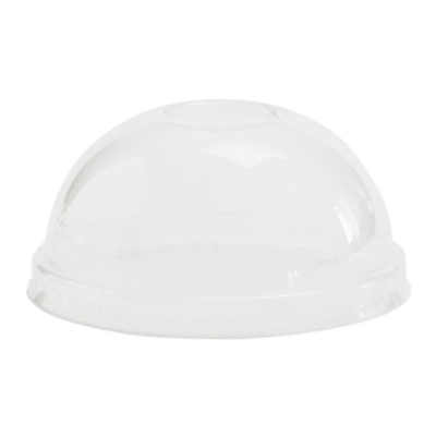 Vegware Dome PLA Cold Lid 90mm (fits 6 - 10oz Soup) (Pack 50)
