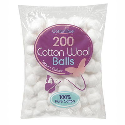Cotton Tree Cotton Wool Balls (Pack 200)