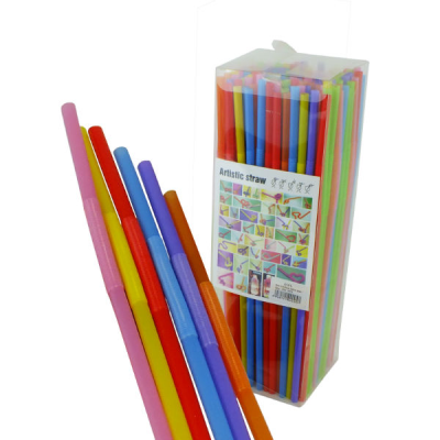Artistic Straw Neon 10mm Diameter / 26cm Length (Pack 100)