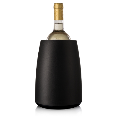 Vacu Vin Elegant Active Wine Cooler Black
