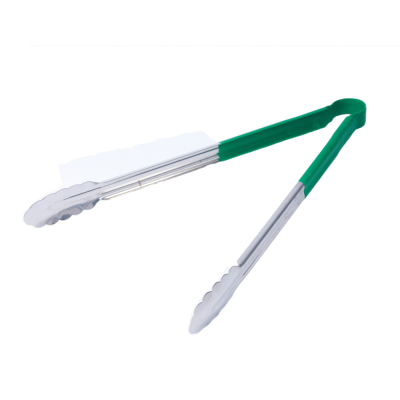 Colour Coded Steel Utility Tong Green 16"
