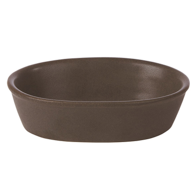Porcelite Rustic Oven to Tableware Oval Pie Dish 15cm
