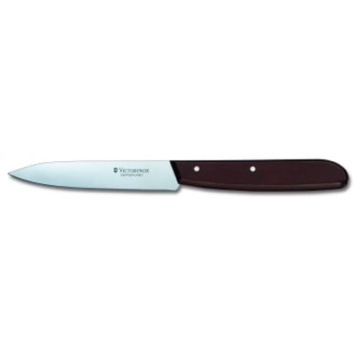 Victorinox Rosewood Handle Paring Knife with Pointed Tip 10cm