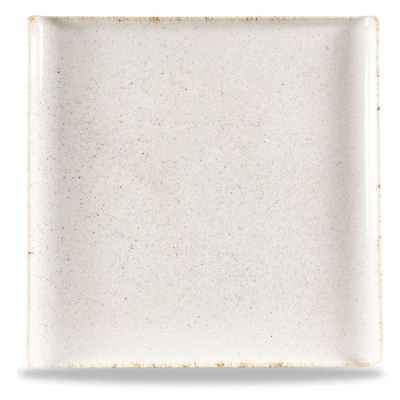 Churchill Stonecast Hints Barley White Square Buffet Tray 12" (Pack 4)